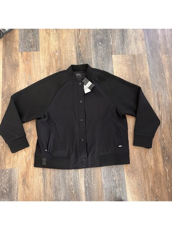 Unrl Jackets & Blazers - UNRL Jetset Bomber Jacket Women Size XL Black Softshell Stretch